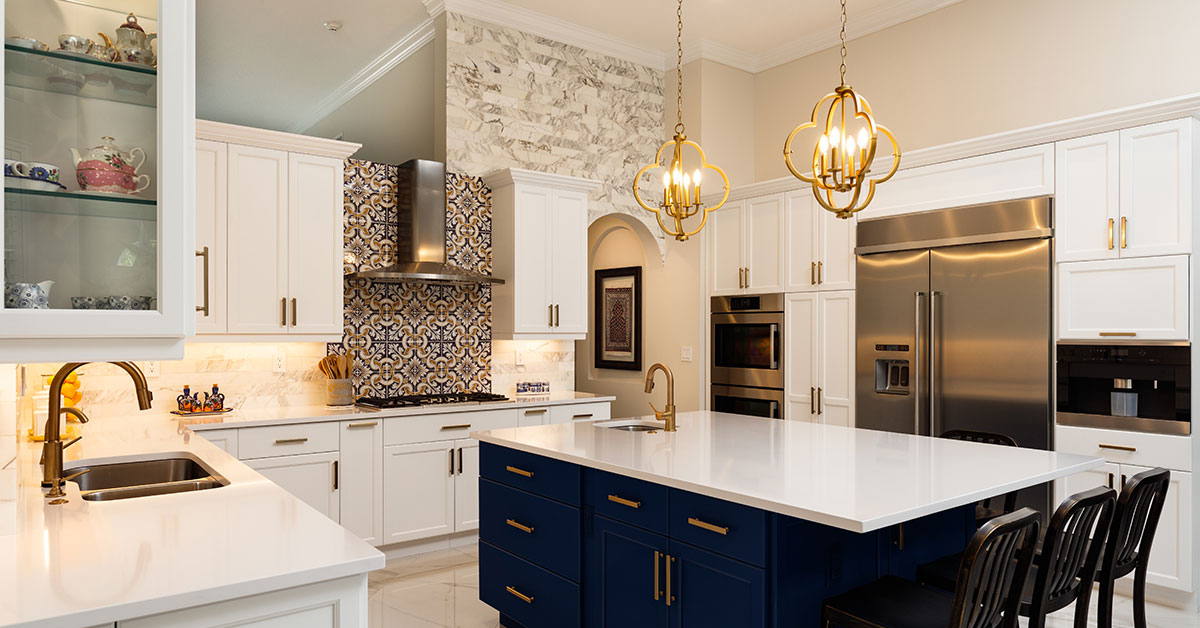2021’s Favorite Kitchen & Bath Design Trends - Use the Kitchen Island as a Focal Point